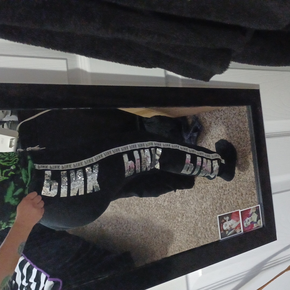 PINK Sequin Sweatpants